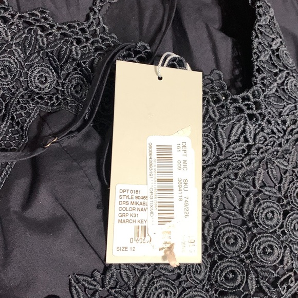 NWT Antonio Melani
Mikaela Lace Trim V-Neck Sleeveless Maxi Dress - Picture 3 of 8